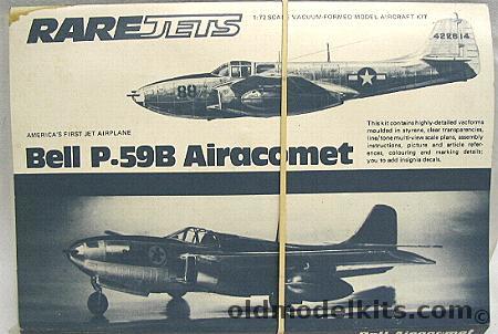 Rarejets 1/72 Bell P-59B Aircomet plastic model kit